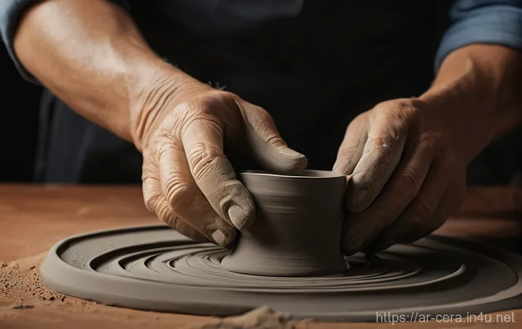 미술세라믹 분야 학습 자료 - Here are three detailed image generation prompts in English, adhering to all specified guidelines: