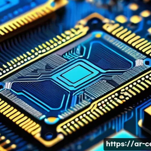 Home 24 세라믹 기술 교육 현황 - **Prompt: Advanced Ceramic Microelectronics for a Compact Future**
A highly detailed, close-up s...